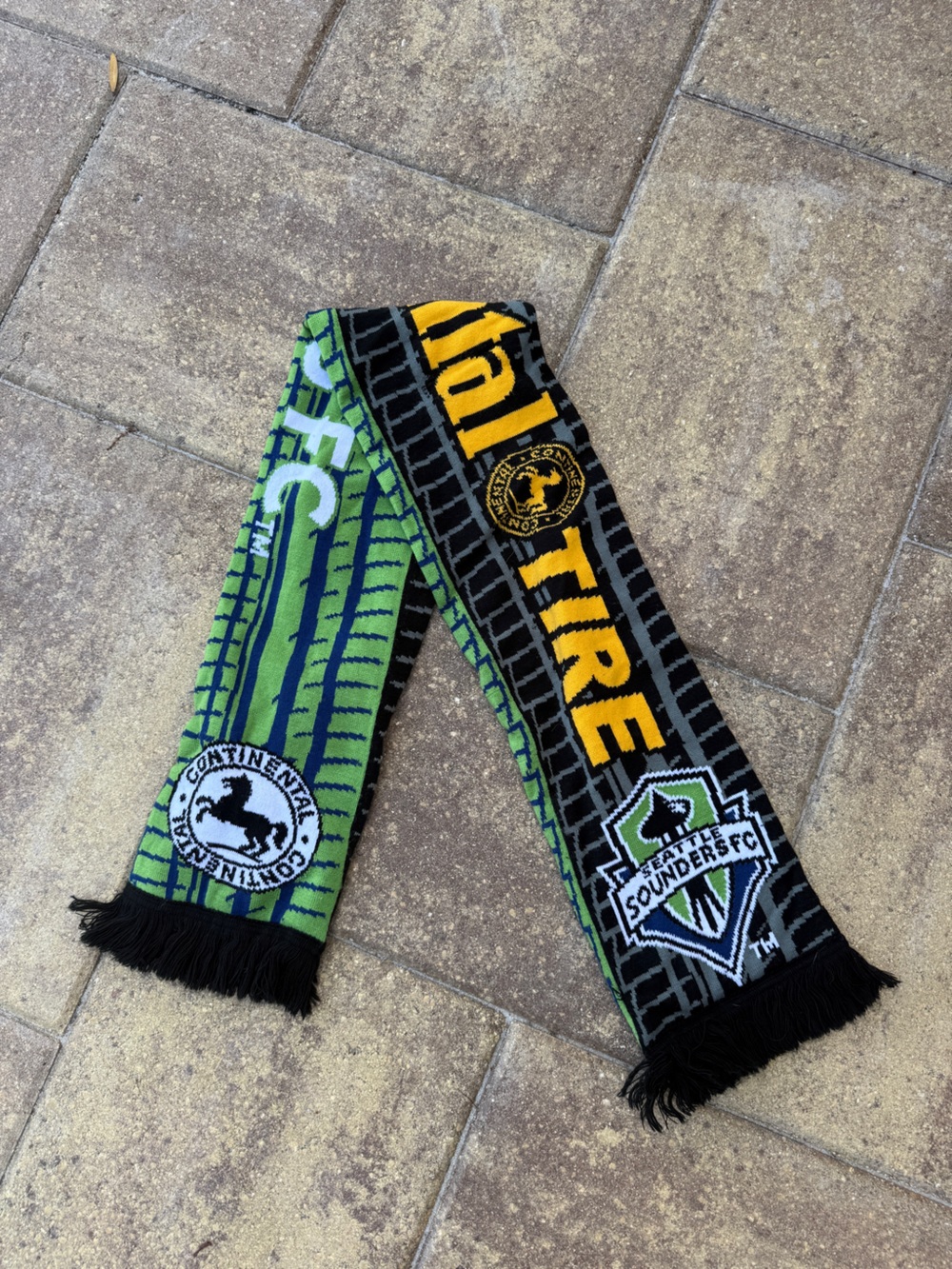 MLS Seattle Sounders Continental Tires FC Acrylic Scarf